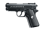 Пневматический пистолет Colt Defender чёрный с пластиковыми насадками 