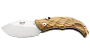Нож LionSteel серии Skinner лезвие 71  мм, рукоять - оливковое дерево