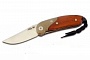 Нож LionSteel серии Mini лезвие 60 мм, рукоять - дерево кокоболо