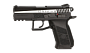 Пневматический пистолет CZ-75 P-07 DUTY DT двуцветный blowback