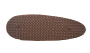 Тыльник для приклада 24 мм, вентилируемый, с рисунком, коричневый