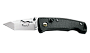 Нож Maserin лезвие 75 мм нержавеющая сталь с рисунком, рукоять черная 