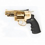 Пневматический револьвер Dan Wesson 2,5" кал. 4,5 мм, золотистый